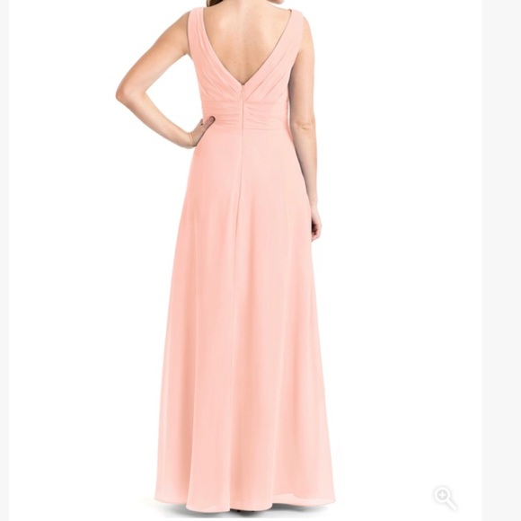 Azazie Julianna Dress in Coral - Picture 5 of 8